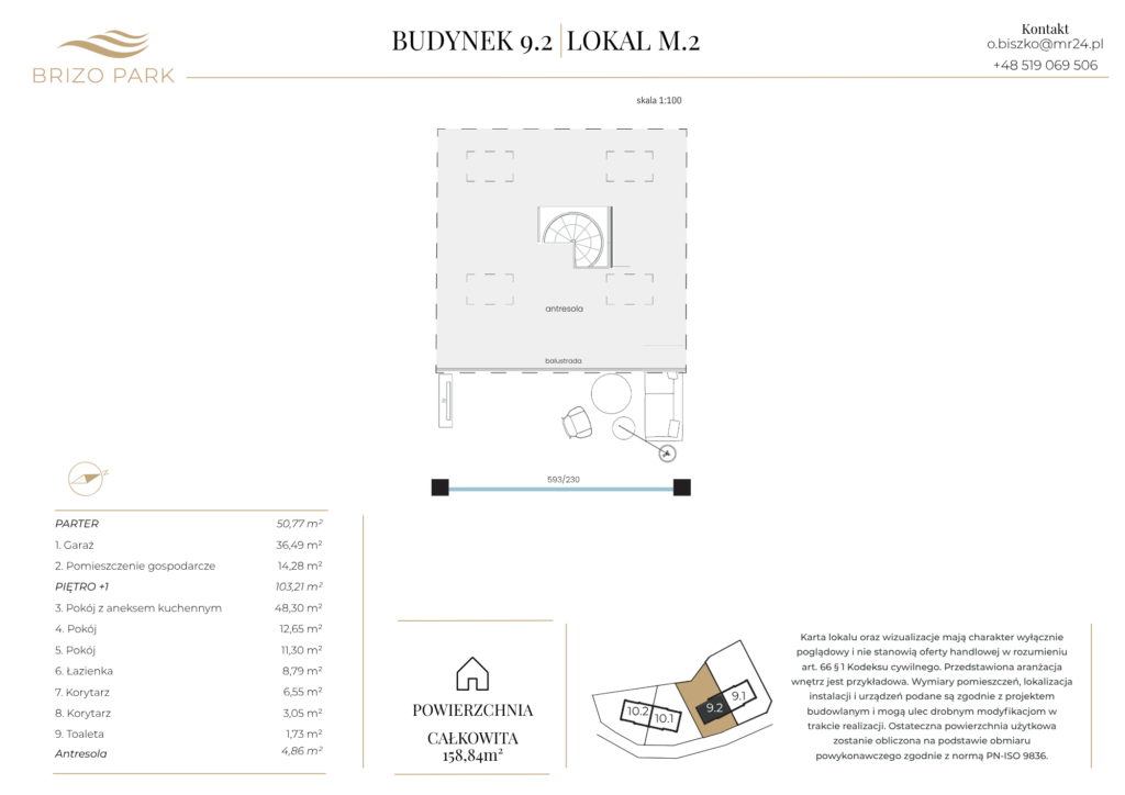 Apartament M.2 – Budynek 9.2 Karta 2